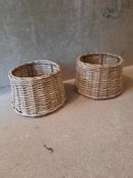 Rotan lampjes, Huis en Inrichting, Lampen | Tafellampen, Ophalen of Verzenden, Zo goed als nieuw, Overige materialen, Minder dan 50 cm