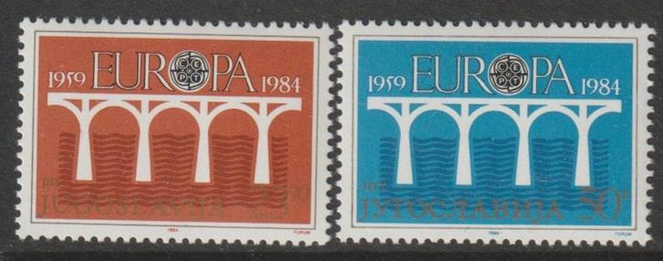 TSS Kavel 360037 Joegoslavië Europa pf minr 2046-2047, Postzegels en Munten, Postzegels | Europa | Overig, Postfris, Joegoslavië