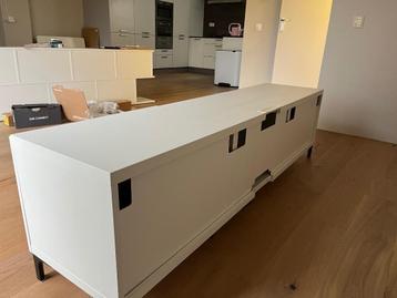 IKEA Besta TV meubel 180x42x38 wit - afbeelding 6