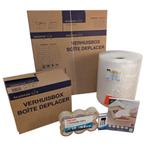 Verhuispakket – 100 dozen incl. tape, labels & bubbelfolie, Doe-het-zelf en Verbouw, Kratten en Dozen, Doos, Minder dan 50 cm