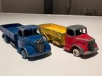 2 x Dinky Toys Austin Trucks - Vintage 1:43, Hobby en Vrije tijd, Modelauto's | 1:43, Ophalen of Verzenden