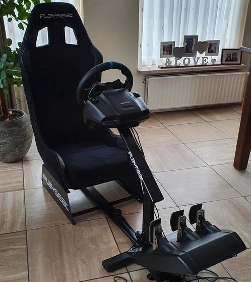 Playseat Alcantara + Logitech G29 PS4 / PS5, Spelcomputers en Games, Games | Sony PlayStation 5, Refurbished, Ophalen