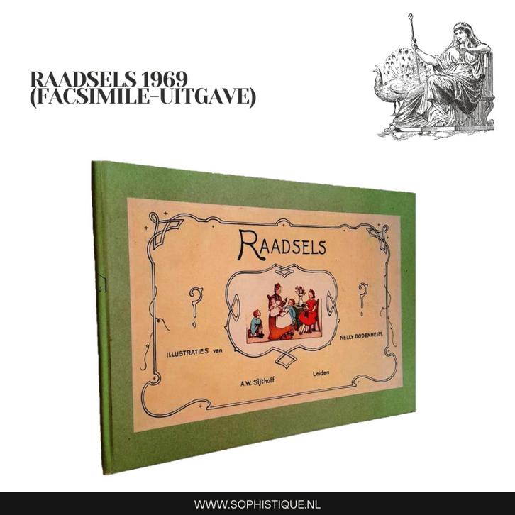 Raadsels 1969 (Facsimile-uitgave) | EUR 19,9, Boeken, Literatuur, Zo goed als nieuw, Ophalen of Verzenden