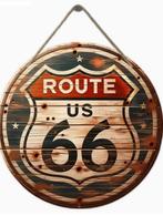 Wandbord - route 66, Nieuw, Ophalen of Verzenden, Nvt, Nvt