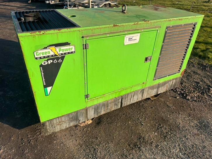 KOEL PROBLEEM ! 60 KVA aggregaat John Deere generator, Doe-het-zelf en Verbouw, Aggregaten, Zo goed als nieuw, Dieselolie, Minder dan 5 kVA