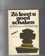 schaken euwe boek muhring leren hollandia pion loper koning, Ophalen of Verzenden, Zo goed als nieuw, Reisspel, Een of twee spelers