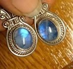 Zilveren 925 zilver kettinghanger met blauwe labradoriet, Verzenden, Nieuw, Met edelsteen, Zilver