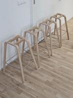 4x HAY AAS32 65cm bar stool oak soaped (base only), Huis en Inrichting, Barkrukken, Nieuw, 60 tot 90 cm, Metaal, Ophalen