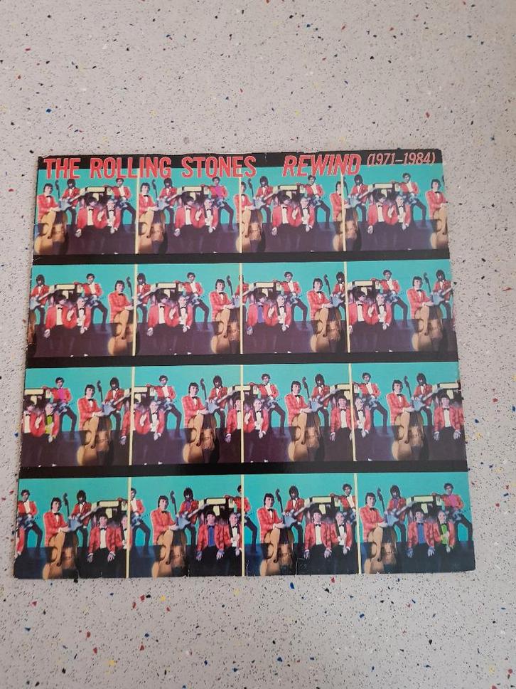 the rolling stones Rewind (1971-1984), Cd's en Dvd's, Vinyl | Pop, Gebruikt, 1980 tot 2000, 12 inch, Ophalen of Verzenden