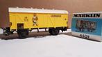 Märklin 4509 DB gesloten bananenwagen Jamaica, Hobby en Vrije tijd, Modeltreinen | H0, Wisselstroom, Wagon, Ophalen of Verzenden