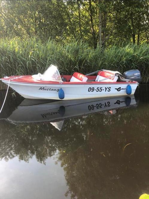 Mooie Cresliner Mustang speedboot 1962, Watersport en Boten, Speedboten, Zo goed als nieuw, 3 tot 6 meter, Benzine, Minder dan 70 pk
