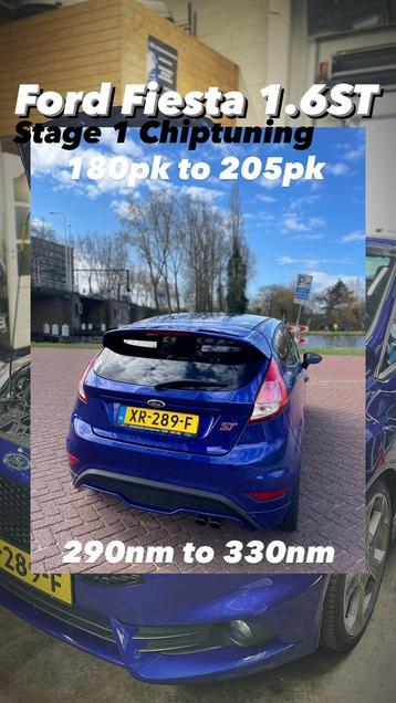 %ACTIE% Ford Fiesta 1.6 ST Stage 1 Chiptuning 