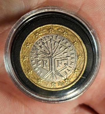 misdruk 1999 frankrijk 1 euro verzamelaars munt beschikbaar voor biedingen