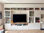 Besta TV- meubel combinatie wit, Ophalen, 200 cm of meer, Zo goed als nieuw, 200 cm of meer