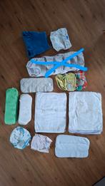 Compleet pakket wasbare luiers newborn, Ophalen of Verzenden, Gebruikt, Jongetje of Meisje