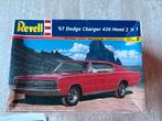 Revell '67 Dodge Charger 426 Hemi 2 in 1 2000 bouwmodel, Gebruikt, Auto, Revell, Groter dan 1:32