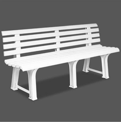 Nieuwe Grote Comfortabele Kunststof Tuinbank. 3-Persoons!!, Tuin en Terras, Tuinmeubel-accessoires, Nieuw, Ophalen of Verzenden