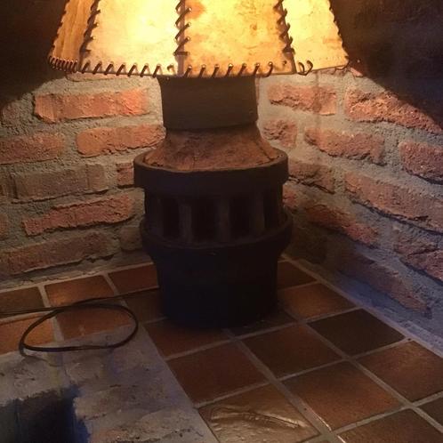 Karrenas lamp, Antiek en Kunst, Antiek | Lampen, Ophalen of Verzenden