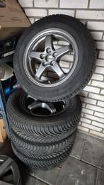 Lexus CT200h Winterbanden Set met Wieldoppen, Ophalen, Gebruikt, 15 inch, Banden en Velgen