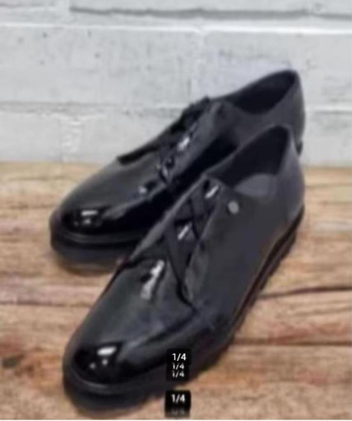 Peter Kaiser - Prachtige leren schoenen maat 41 - Nieuw €179, Kleding | Dames, Schoenen, Nieuw, Schoenen met lage hakken, Zwart