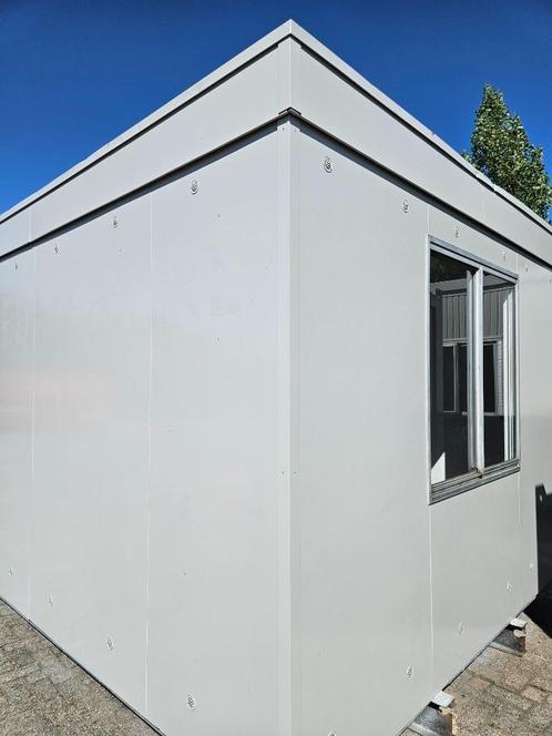 Kantoorunit, Bouw-schaftkeet, Woonunit, Directiekeet. 7 x 3, Doe-het-zelf en Verbouw, Bouwketen en Schaftketen, Gebruikt, Ophalen