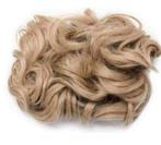 Chignon haar stuk Blonde Grote Dikke Krullen Scrunchie Blond, Nieuw, Ophalen of Verzenden, H, H