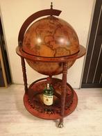XXL VINTAGE GLOBE BAR GLOBEBAR WIJN BAR WHISKEY BAR 95X55 CM, Antiek en Kunst, Curiosa en Brocante, Ophalen of Verzenden