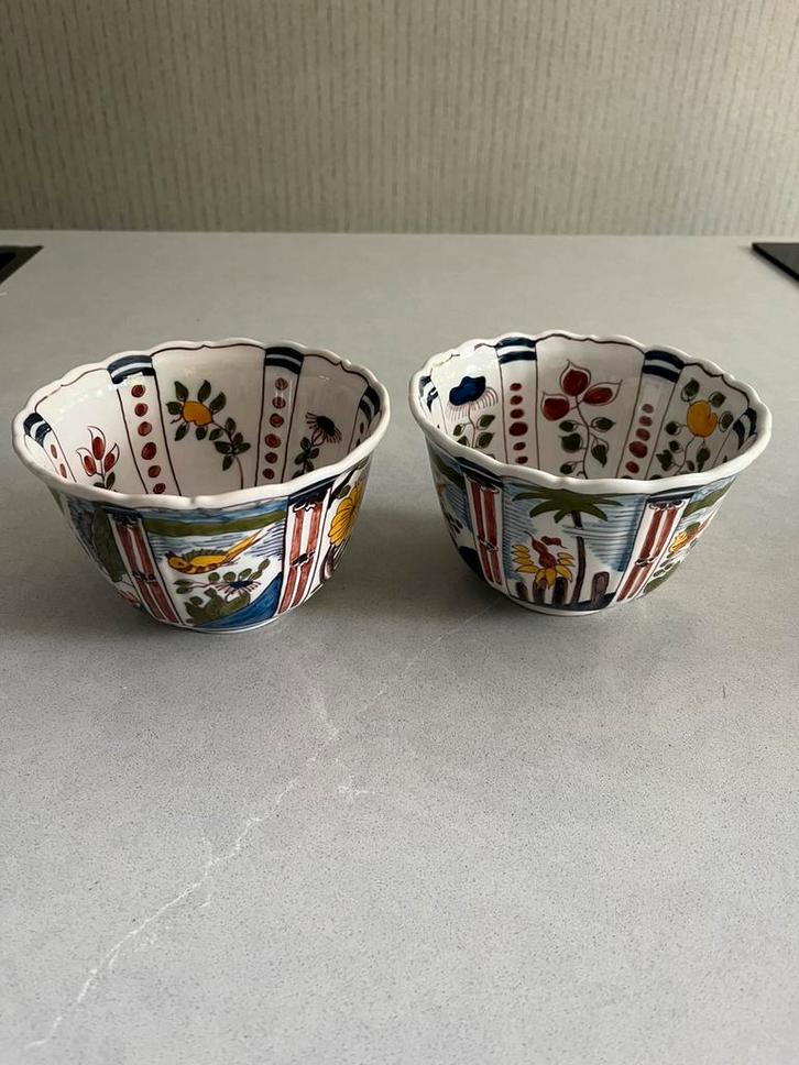 Makkum kraaikom nummer 584, Antiek en Kunst, Antiek | Keramiek en Aardewerk, Ophalen of Verzenden