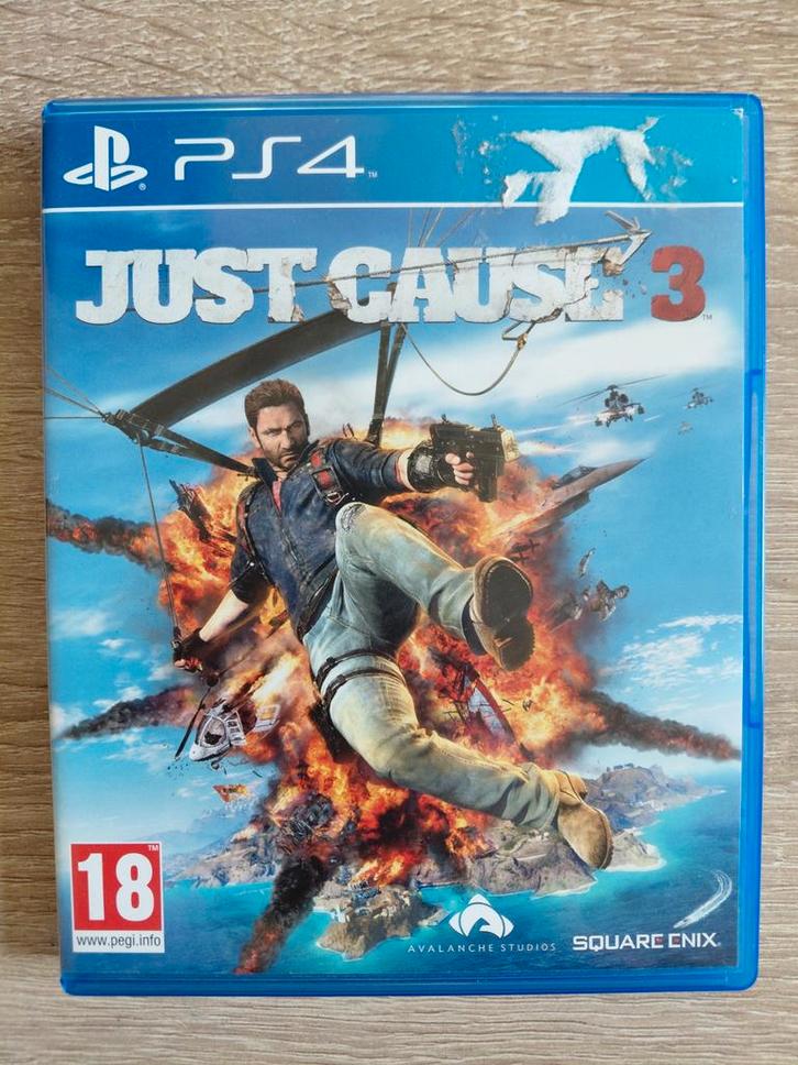 Just Cause 3 – PS4, Spelcomputers en Games, Games | Sony PlayStation 4, Zo goed als nieuw, Avontuur en Actie, 1 speler, Vanaf 18 jaar
