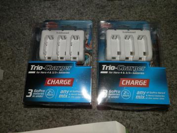 Trio charger hahnel hero 3 en 4 beschikbaar voor biedingen