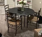 Zara home essen & seagrass stoelen met armleuning, Huis en Inrichting, Ophalen, Bruin, Hout, Vijf, Zes of meer stoelen