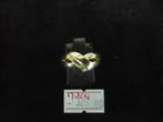 14 krt. gouden dames ring maat 17-3/4, Sieraden, Tassen en Uiterlijk, Ringen, Gebruikt, Ophalen of Verzenden, 17 tot 18, Dame