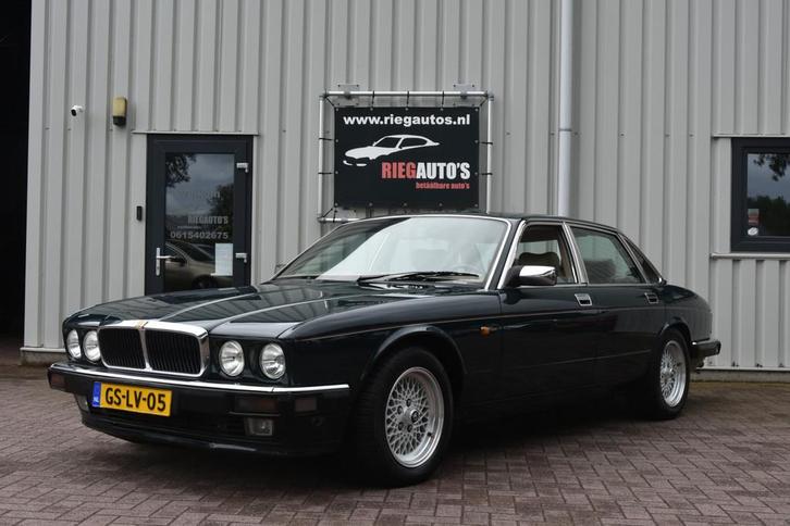 Jaguar XJ 6.0 V12 Origineel Nederlands! Nieuwe APK!, Auto's, Oldtimers, Bedrijf, Te koop, ABS, Airconditioning, Centrale vergrendeling