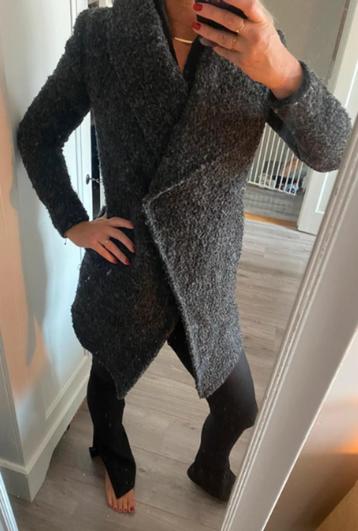Mooie jas, H&m, maat 34, grijs beschikbaar voor biedingen