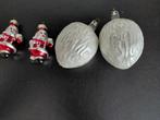oude glas kerstballen, Ophalen of Verzenden, Gebruikt
