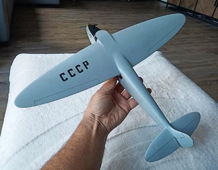 Vliegtuig 50 cm Kalinin 1925 CCCP Hand Gemaakt Uniek GROOT, Antiek en Kunst, Curiosa en Brocante, Ophalen of Verzenden