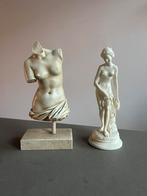 Vintage beelden kerkelijk buste keramiek alabaster sculptuur, Ophalen of Verzenden, Zo goed als nieuw