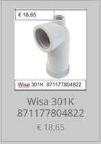 Wisa 301K 871177804822, Ophalen of Verzenden, Nieuw, Toilet