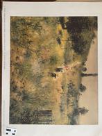 Set vintage kunstdrukken – Renoir, Degas & Monet, Ophalen of Verzenden