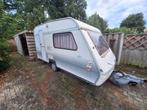Te koop leuke caravan, Caravans en Kamperen, Rondzit, Tot en met 2, 750 - 1000 kg, Particulier