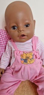 Baby born babypop bruin, Kinderen en Baby's, Speelgoed | Poppen, Ophalen of Verzenden, Zo goed als nieuw, Babypop