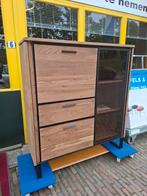 Highboard Tokyo van H&H, NIEUW, Nu  € 499,=!! 125x42x140cm, Ophalen, Industrieel, retro, 100 tot 150 cm, 100 tot 150 cm