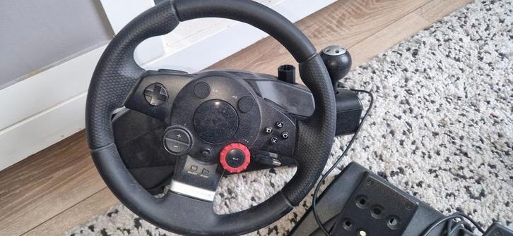 Logitech Driving Force Racestuur, Computers en Software, Joysticks, Gebruikt, Ophalen