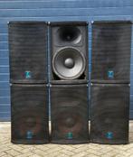 Yorkville EF508 15" 2 weg speakers met EP508 processor, Gebruikt, Overige typen, 120 watt of meer, Ophalen