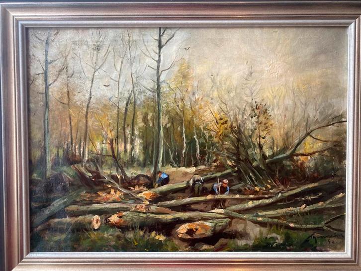Theodorus van Oorschoot, Antiek en Kunst, Kunst | Schilderijen | Klassiek, Verzenden