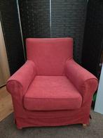 Ikea Jennylund fauteuil, rood., Ophalen, Gebruikt, Stof