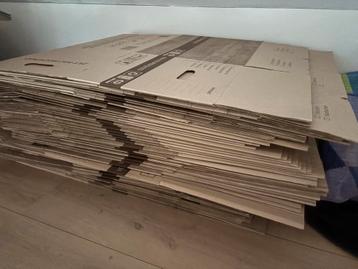 Verhuisdozen, 52 gewone en 3 xl beschikbaar voor biedingen