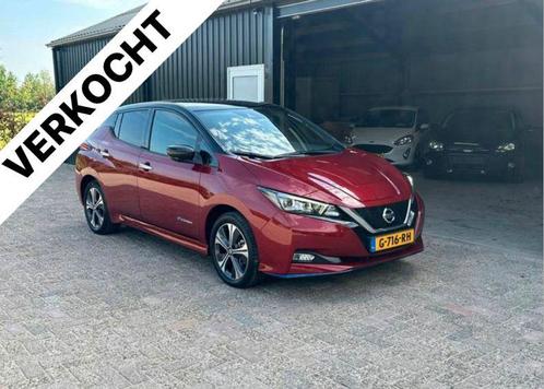 Nissan Leaf Electric e+ 62kWh 2019 /VERKOCHT, Auto's, Nissan, Bedrijf, Leaf, 360° camera, ABS, Achteruitrijcamera, Adaptieve lichten
