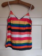 Gestreepte Regenboog Top - Mt M, Maat 38/40 (M), Overige kleuren, Ophalen of Verzenden, Zo goed als nieuw