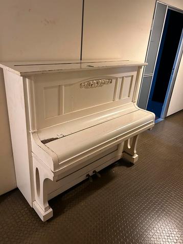 Prachtige Zimmerman (Leipzig) antieke piano  